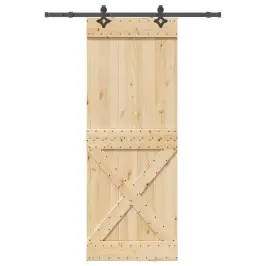 Liuguks Tarvikutega, 85 X 210 cm Männipuit