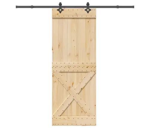 Liuguks Tarvikutega, 85 X 210 cm Männipuit