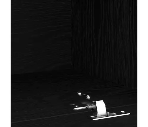 Televizoriaus Spintelė 3 Pcs Juodas Ąžuolas 260 X 37 X 40 Cm