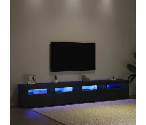 3 Daļu Tv Skapju Komplekts Ar Led Lampiņām Melno Ozolu Vidaxl 3 Daļu Tv Skapju Komplekts Ar Led Lampiņām Melno Ozolu Vidaxl