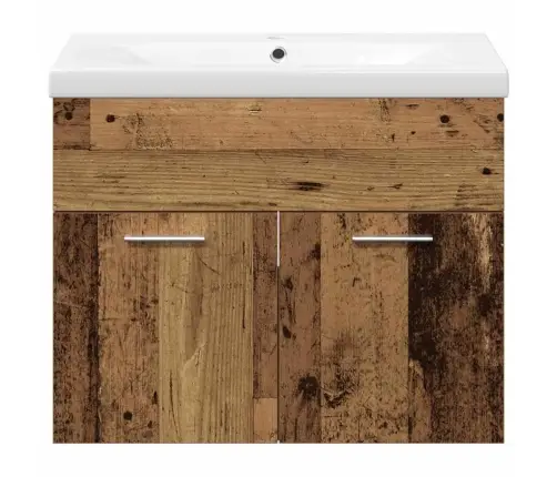 Vannas Istabas Mēbeļu Komplekts Ar Uzglabāšanu 3 Pcs Vecs Koks Vidaxl