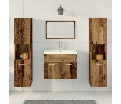 Glabāšanas Komplekts 4 Pcs Inženierijas Koks Vidaxl