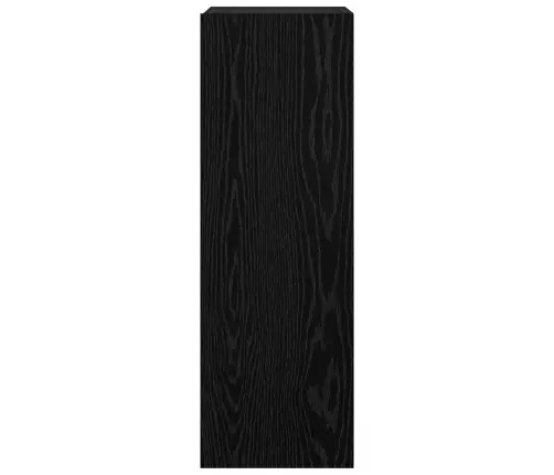 Telerikapi Komplekt 6 Pcs Must Tamm 100 X 30 X 30 Cm Tehispuit