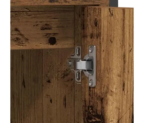 Vannas Istabas Mēbeļu Komplekts 4 Pcs Brūna 33 X 33 X 185.5 Cm Vidaxl