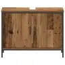 Vannas Istabas Mēbeļu Komplekts 4 Pcs Brūna 33 X 33 X 185.5 Cm Vidaxl