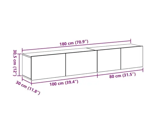 2 Daļu Tv Skapju Komplekts Melnā Krāsā, Inženieru Koks Vidaxl 2 Daļu Tv Skapju Komplekts Melnā Krāsā, Inženieru Koks Vidaxl