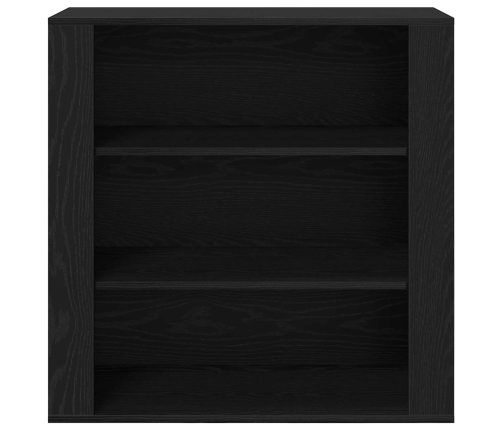 Kõrge Laud Sahtliga Must Tamm 80 X 33 X 150 Cm Tehispuit