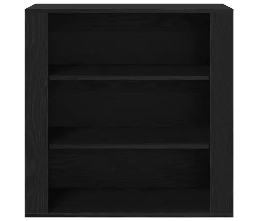 Augstais Galds Melnā Ozolkoka Inženierijas Koks Vidaxl