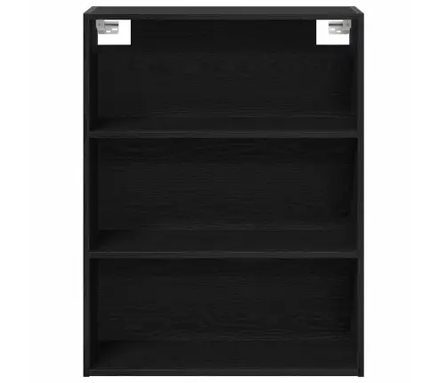 Augstais Skapītis Melnajā Ozolā 69.5X34X180 Cm Inženiertehniskā Koksne Vidaxl