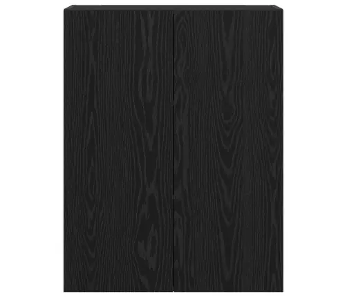 Skapji, 2 Gabali, Melnā Ozolkoka, 69,5X34X180 Cm, Inženierijas Koks Vidaxl