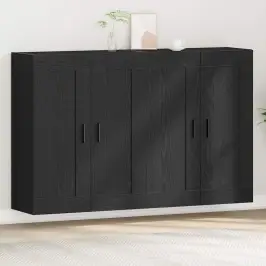 Sienā Uzstādāms Skapis 2 Pcs Amatnieku Ozola 160 X 34 X 90 Cm Vidaxl