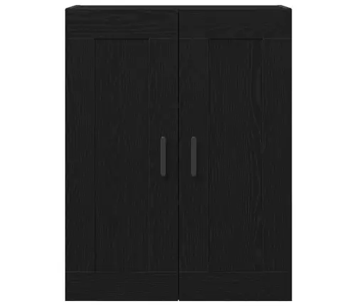 Augstais Galds Melnā Ozolā 69.5X34X180 Cm Inženierijas Koks Vidaxl