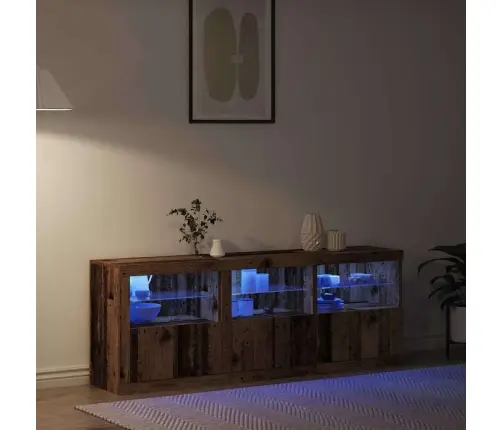 Puse Vecs Koks 181.5 X 37 X 67 Cm Inženierijas Koks Vidaxl