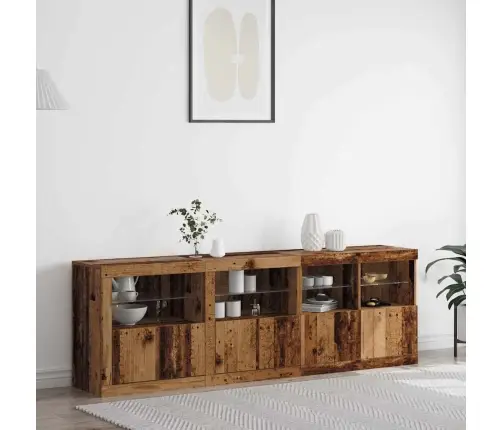 Puse Vecs Koks 202 X 37 X 67 Cm Inženierijas Koks Vidaxl