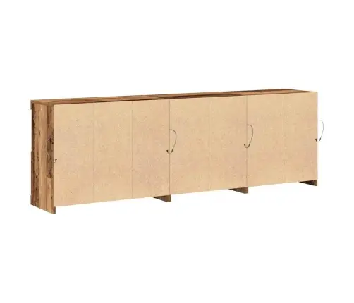 Puse Vecs Koks 202 X 37 X 67 Cm Inženierijas Koks Vidaxl