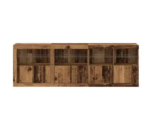 Puse Vecs Koks 202 X 37 X 67 Cm Inženierijas Koks Vidaxl