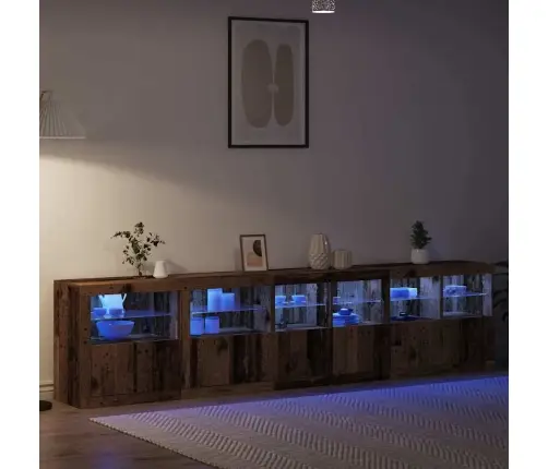 Puse Vecs Koks 283 X 37 X 67 Cm Inženierijas Koks Vidaxl