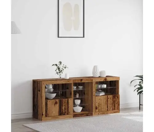 Puse Vecs Koks 162 X 37 X 67 Cm Inženierijas Koks Vidaxl