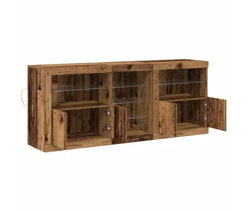 Puse Vecs Koks 162 X 37 X 67 Cm Inženierijas Koks Vidaxl