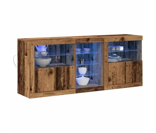 Puse Vecs Koks 162 X 37 X 67 Cm Inženierijas Koks Vidaxl