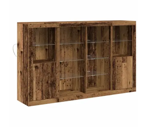 Led Kummuti Vana Puit 163 X 37 X 100 Cm Tehispuit