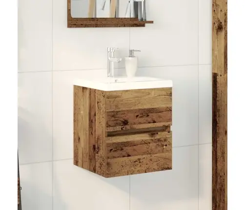 Vonios Kriauklės Spinta Juodas Ąžuolas 80 X 39 X 62 Cm