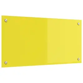 Kögi Splashback Kollane 80 X 40 X 0,6 Cm Karastatud Klaas