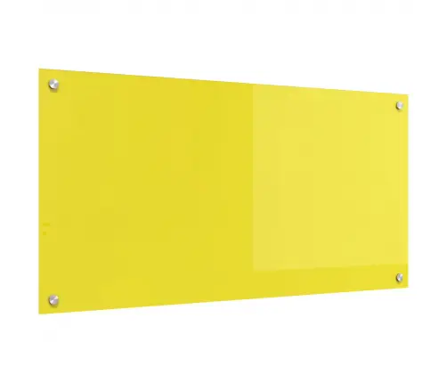 Kögi Splashback Kollane 100 X 50 X 0,6 Cm Karastatud Klaas