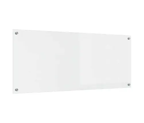 Virtuves Aizsargpanelis Caurspīdīgs 120 X 50 Cm Rūdīts Stikls Vidaxl