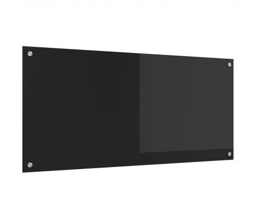 Kögi Splashback Must 110 X 50 X 0,6 Cm Karastatud Klaas