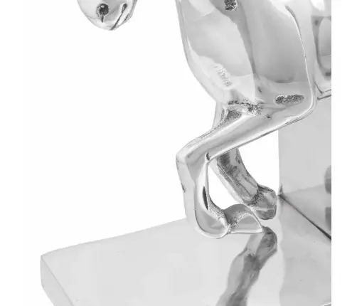 Raamatutoed 2 Pcs Hõbedane 11 X 14 X 25 Cm Alumiinium