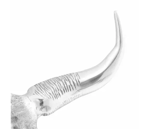 Pulli Kolju Hõbedane 53 X 11 X 40 Cm Alumiinium