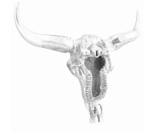 Pulli Kolju Hõbedane 53 X 11 X 40 Cm Alumiinium