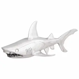 Skulptūra Sudraba 68 X 20 X 24 Cm Alumīnijs Vidaxl