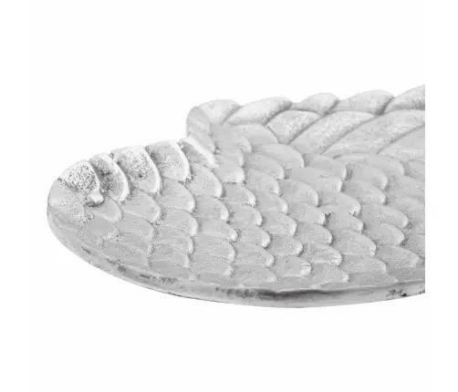 Augļu Grozi 2 Gab. Sudrabs 40X18X4 Cm Alumīnijs Vidaxl