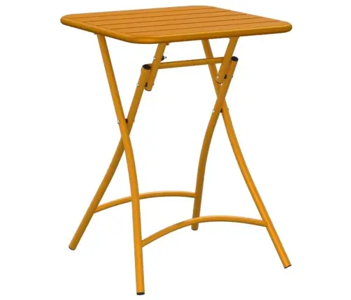 Aialaud Sinepikollane 55 X 55 X 73 Cm Pulberkattega Teras Aialaud Sinepikollane 55 X 55 X 73 Cm Pulberkattega Teras