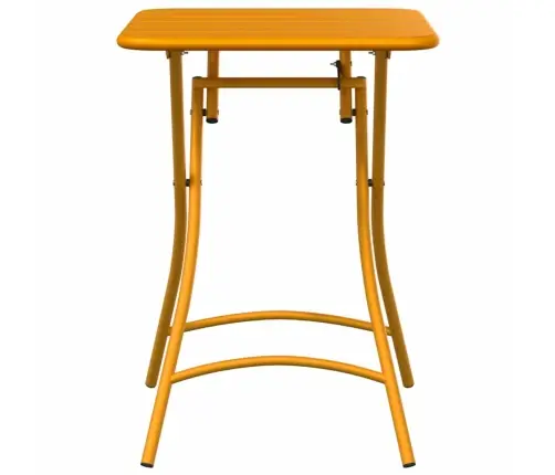 Aialaud Sinepikollane 55 X 55 X 73 Cm Pulberkattega Teras Aialaud Sinepikollane 55 X 55 X 73 Cm Pulberkattega Teras