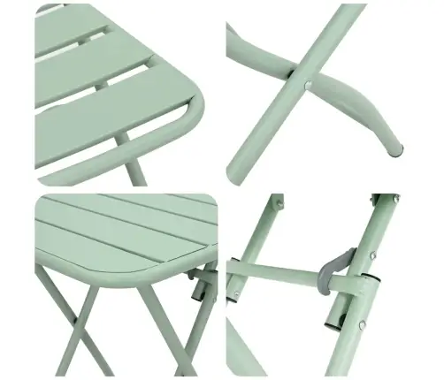 Bistrokomplekt 3 Pcs Roheline Teras