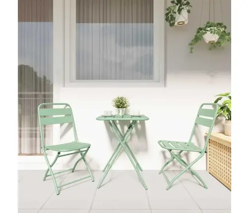 Bistrokomplekt 3 Pcs Roheline Teras