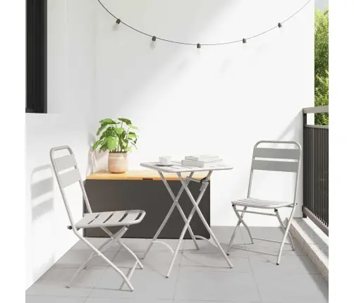 Bistro Komplektas 3 Pcs Smėlio Plienas