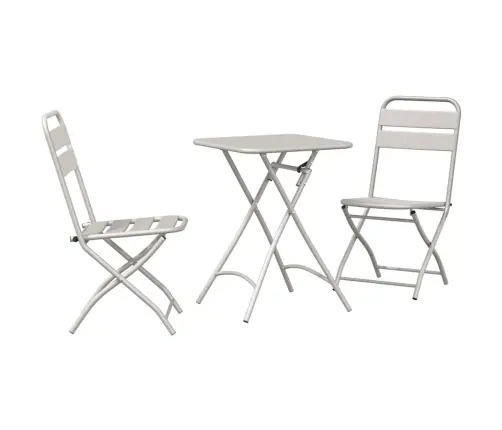 Bistro Komplektas 3 Pcs Smėlio Plienas
