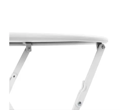 Bistro Stalas Balta Ø50X71 Cm Miltelinis Plienas