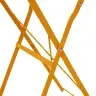 Bistro Stalas Garstyčių Ø50X71 Cm Miltelinis Plienas