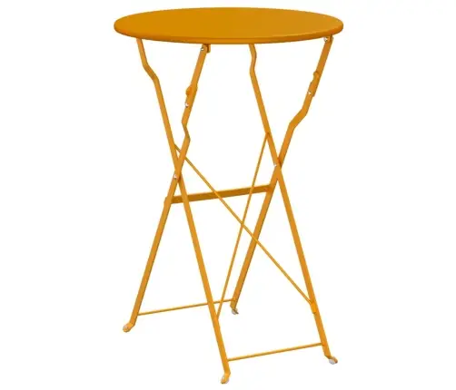 Bistro Stalas Garstyčių Ø50X71 Cm Miltelinis Plienas