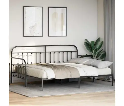 Dienos Lovos Rėmas Juoda 90 X 200 Cm