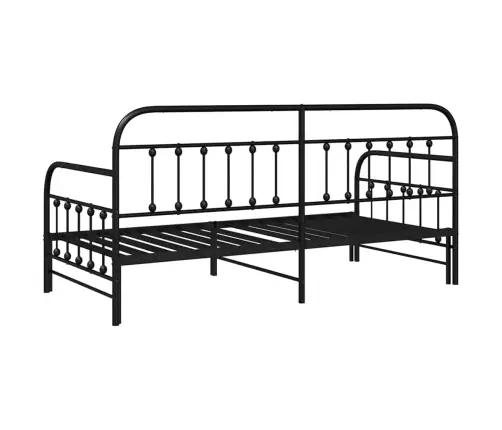 Dienos Lovos Rėmas Juoda 90 X 200 Cm