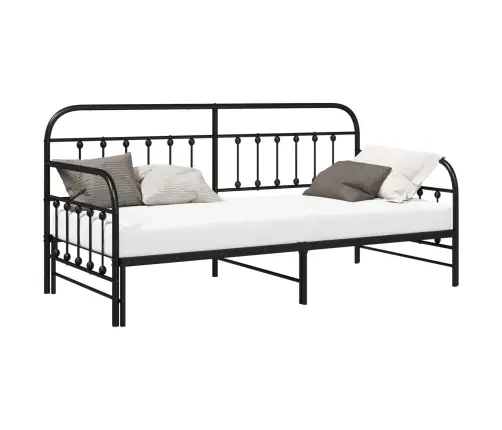 Dienos Lovos Rėmas Juoda 90 X 200 Cm