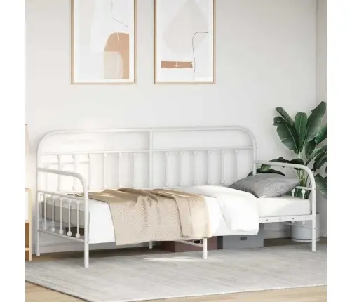 Voodiraam Peaga Valge 107 X 203 Cm Teras