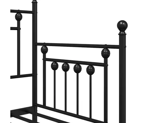 Voodiraam Peaga Must 75 X 190 Cm Teras