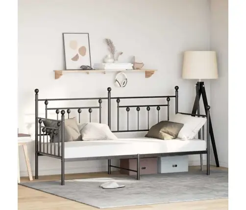 Voodiraam Peaga Must 75 X 190 Cm Teras